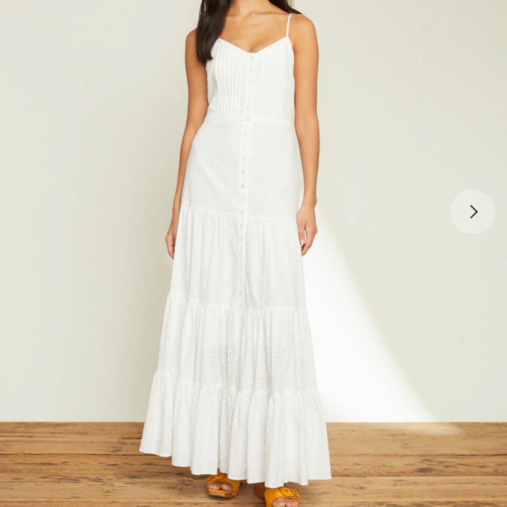 Veronica Beard Off-white Maxi Summer Dress